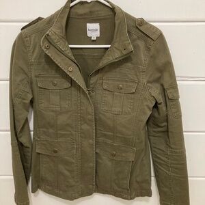 Kensie Olive Zip Jacket